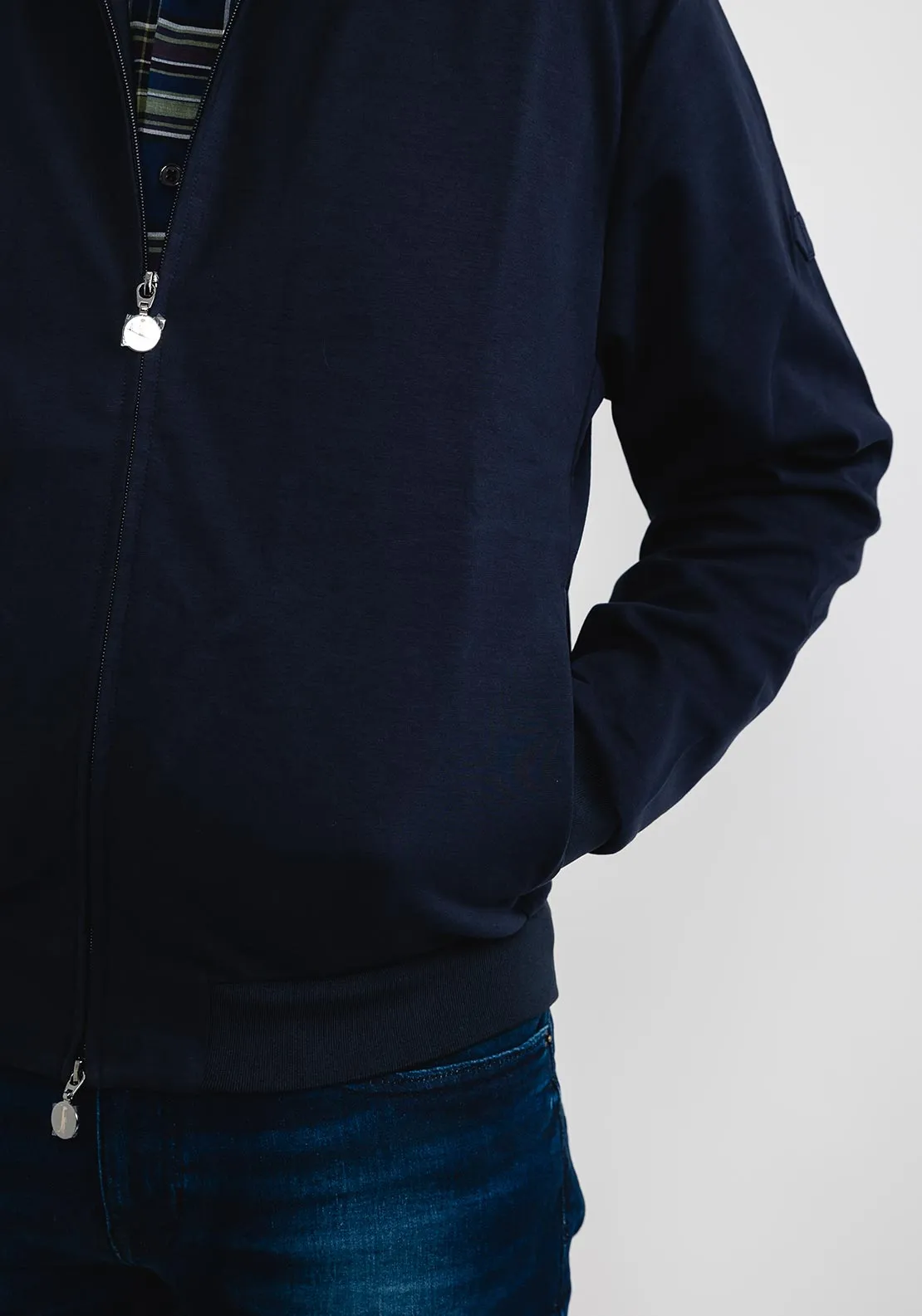 6th Sense Hugo Full Zip Jacket, Sky Captain