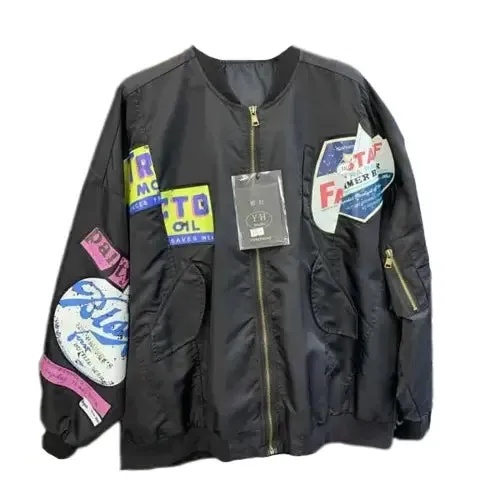 80’s Lettering Party Japan Style Jacket