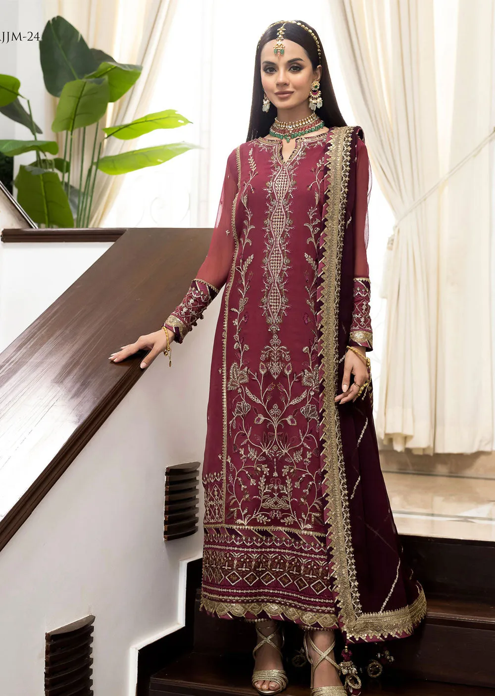 AJJM-24 Unstitched Jhilmil by Asim Jofa