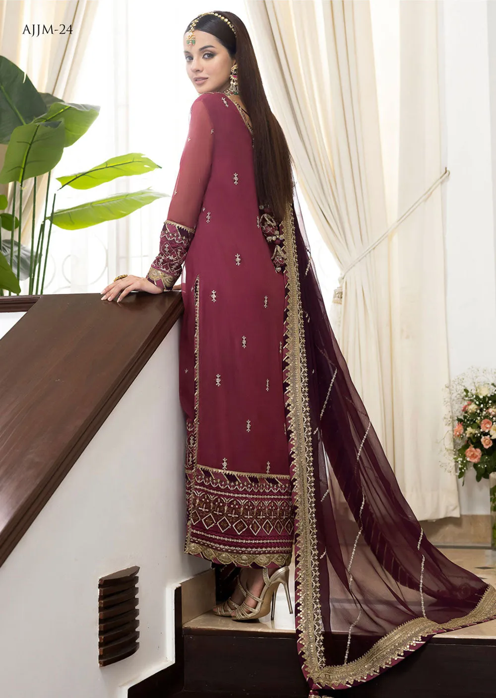 AJJM-24 Unstitched Jhilmil by Asim Jofa