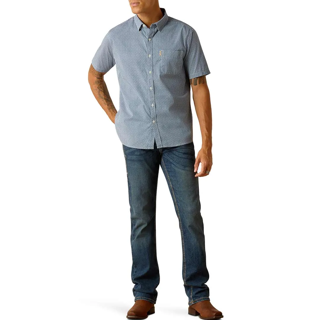 Ariat Men's Miller Stretch Modern Fit Short Sleeve Button-Down Shirt