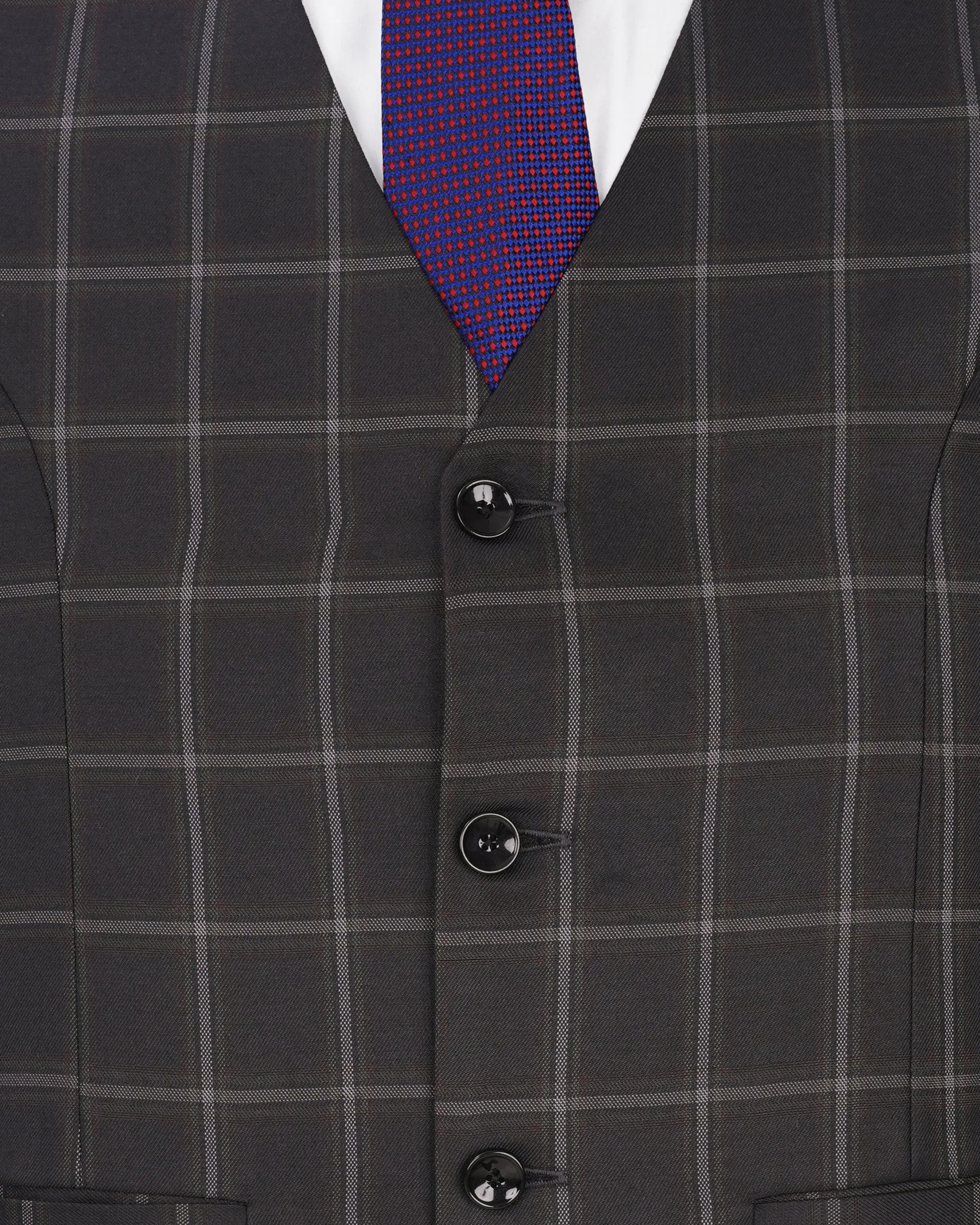 Baltic Sea Windowpane Suit