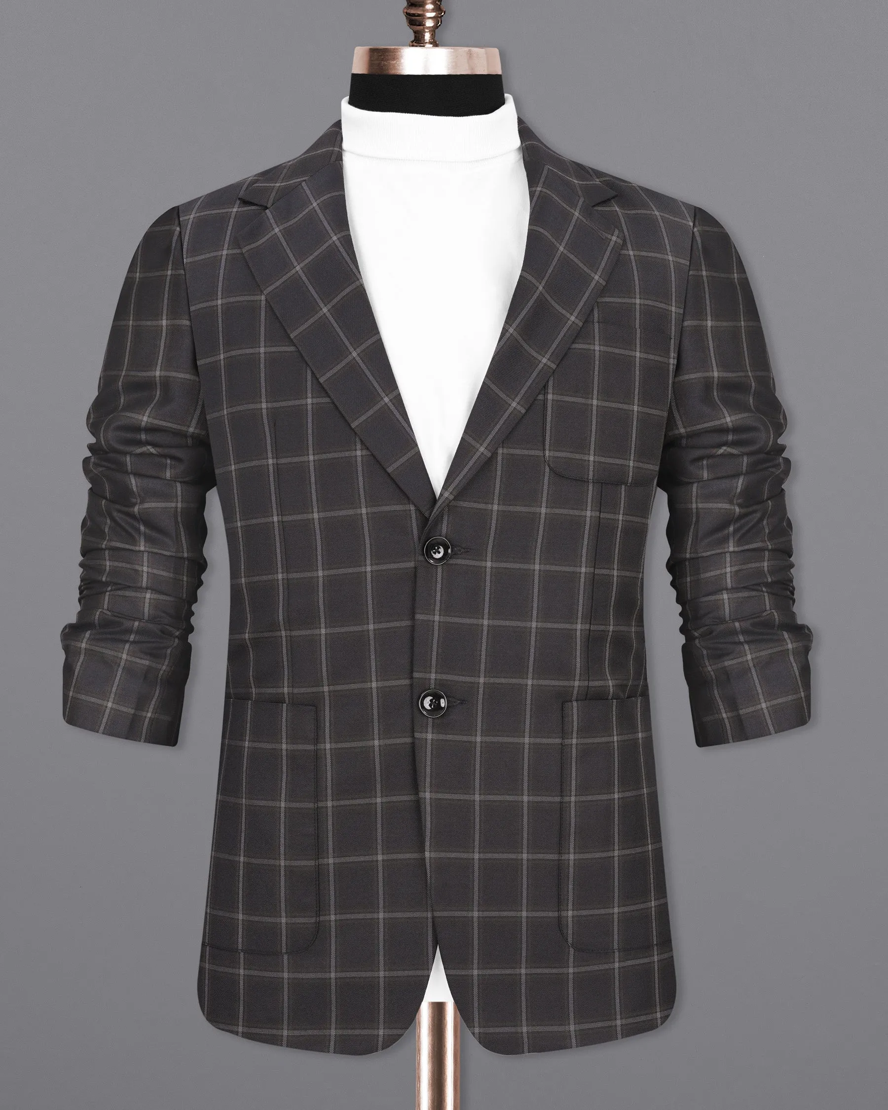 Baltic Sea Windowpane Suit