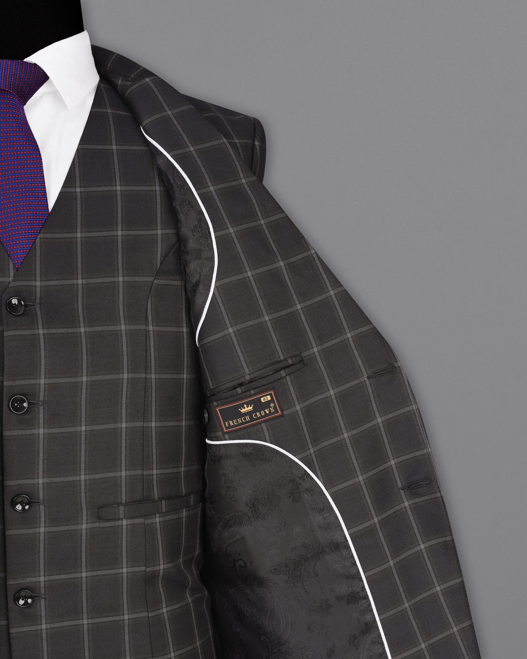 Baltic Sea Windowpane Suit