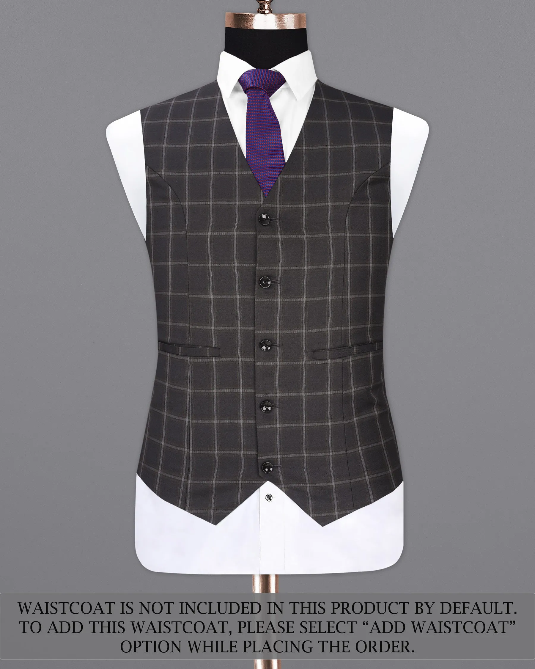 Baltic Sea Windowpane Suit