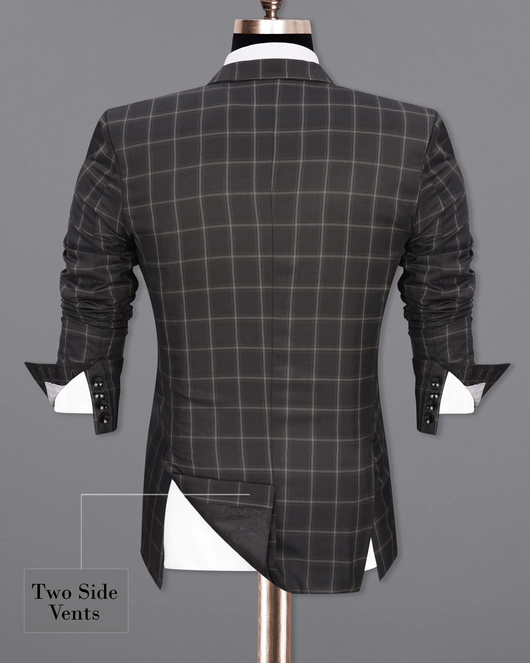 Baltic Sea Windowpane Suit