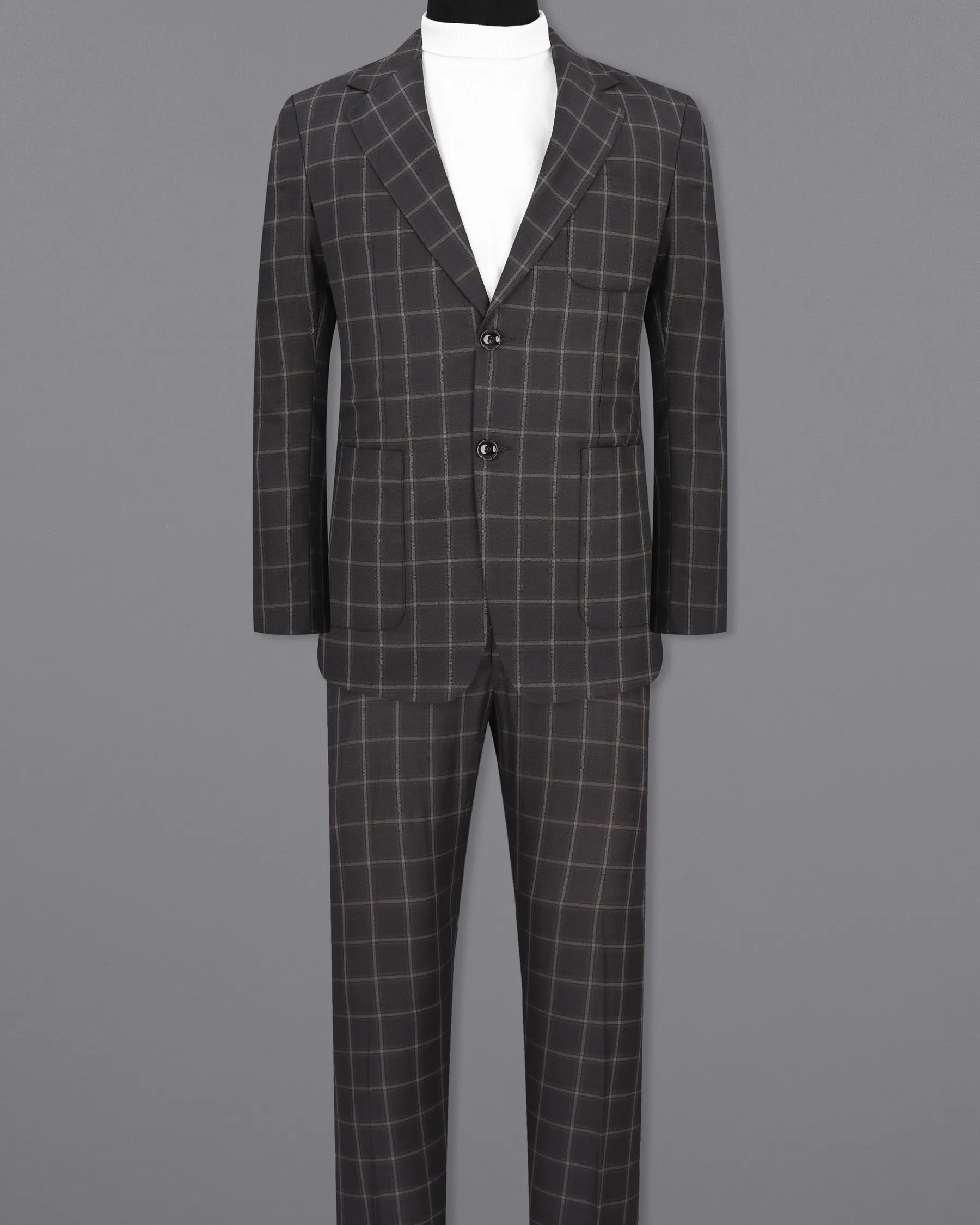 Baltic Sea Windowpane Suit