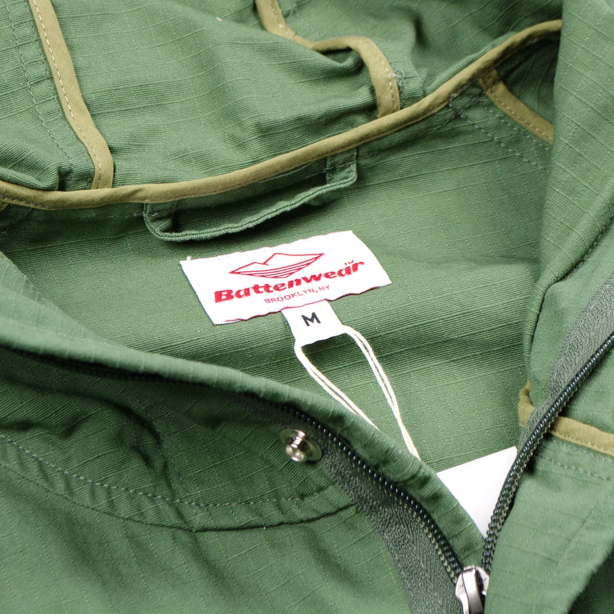 Battenwear - Light Shell Ripstop Parka - Olive Drab