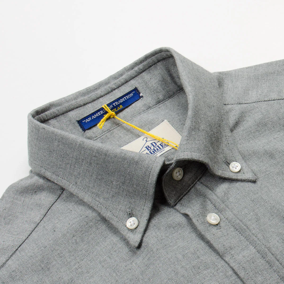 BD Baggies - Bradford BD Shirt - Flannel Light Grey