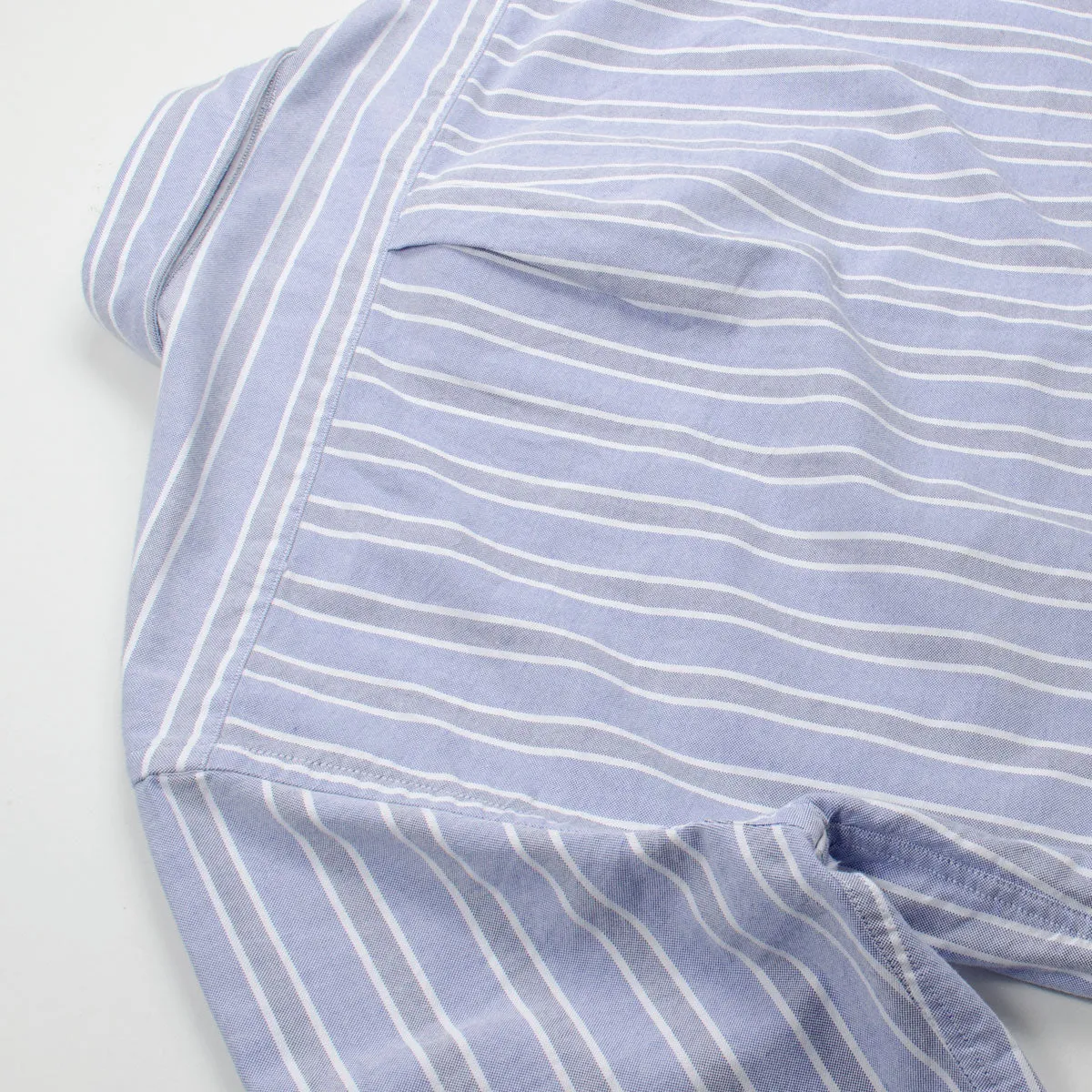 BD Baggies - Bradford BD Shirt - Oxford Striped Blue