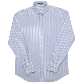 BD Baggies - Bradford BD Shirt - Oxford Striped Blue