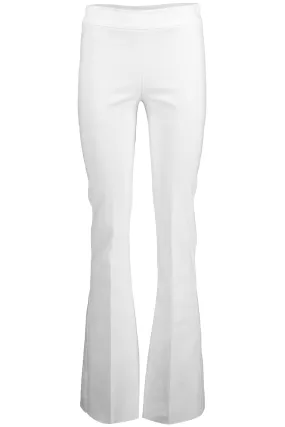 Bellini Denim Flare Pant - White