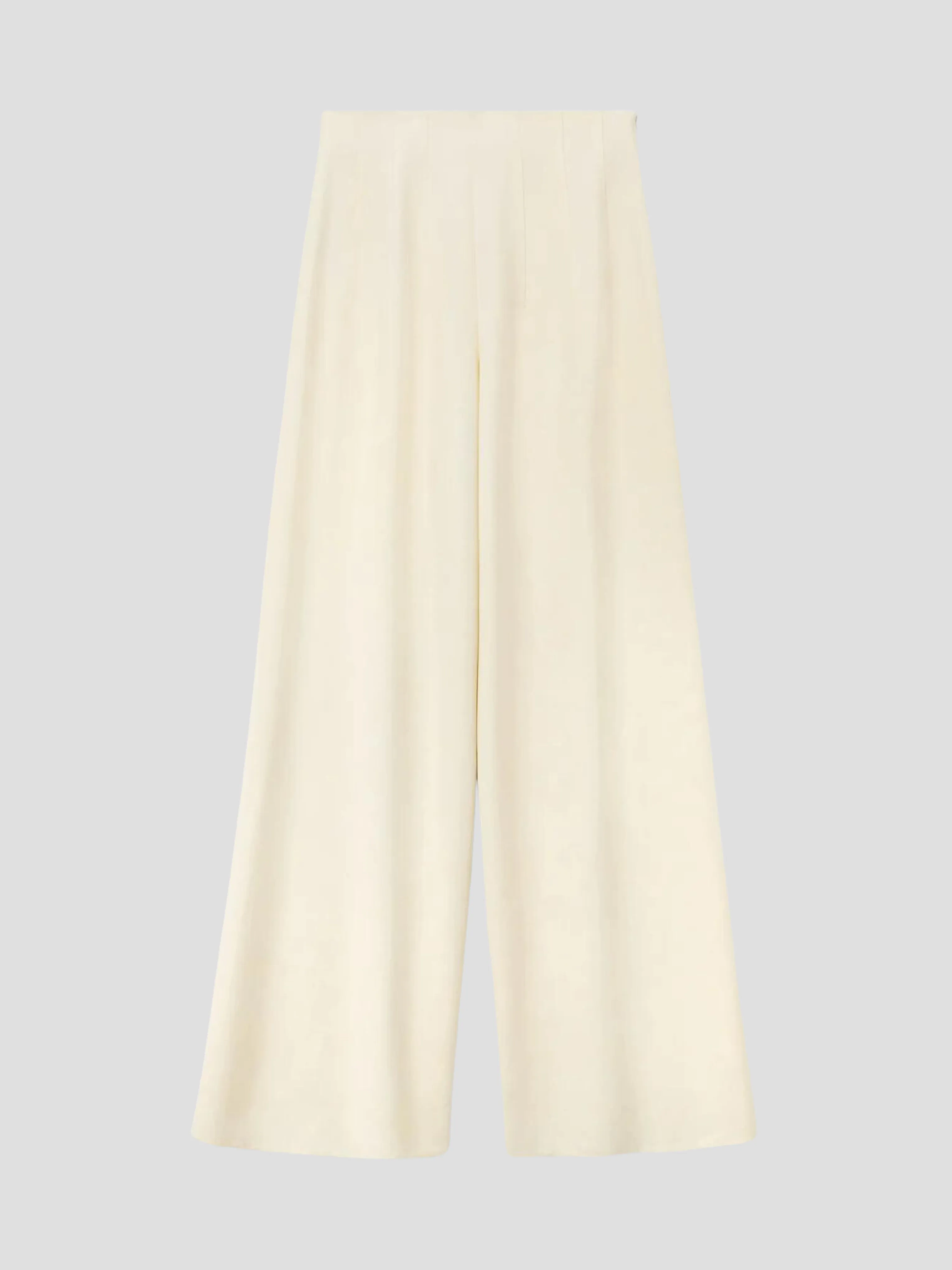 Caleb Ivory Wide-Leg Pant