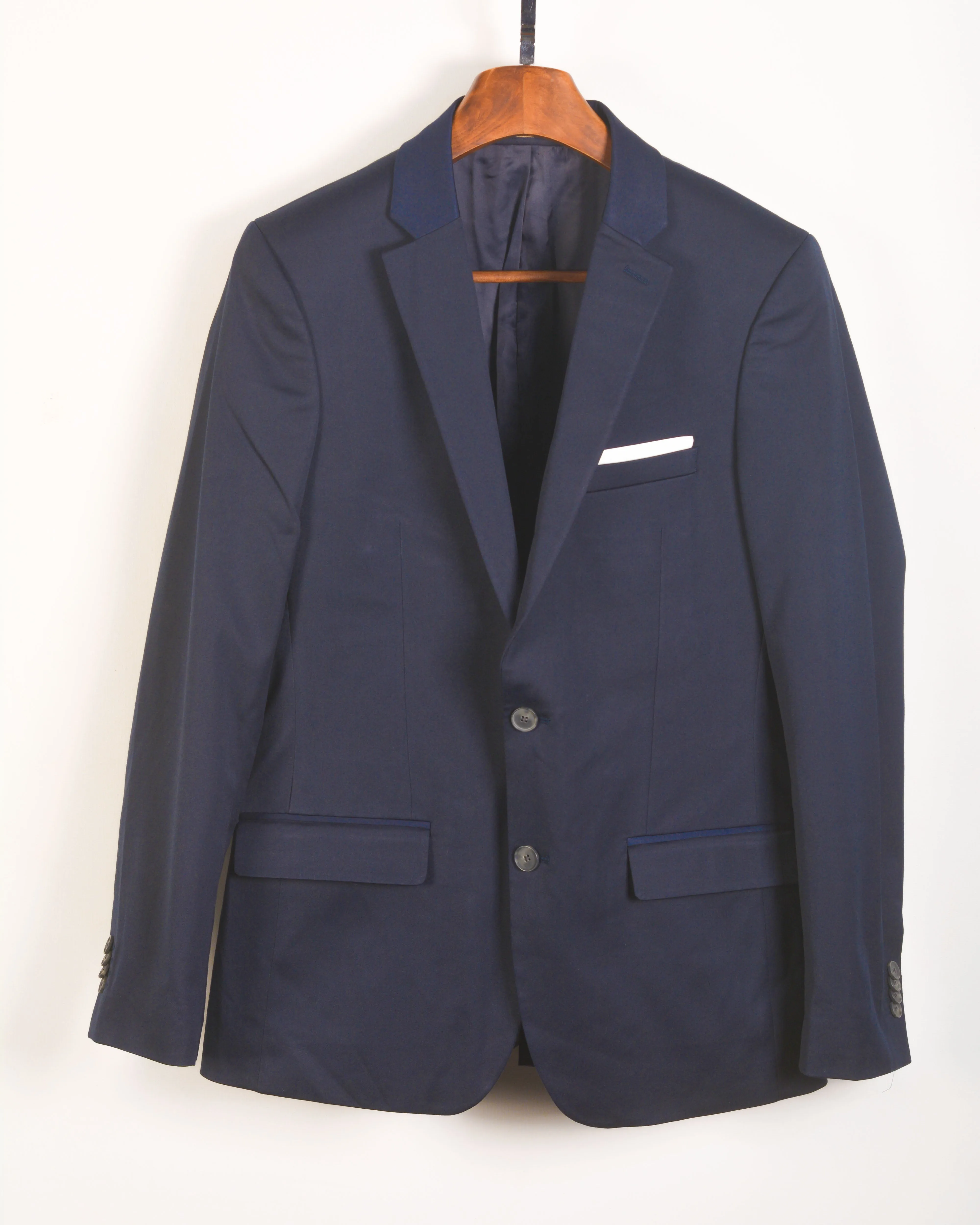 Celio Extra slim washable DIAMOND suit jacket - blue