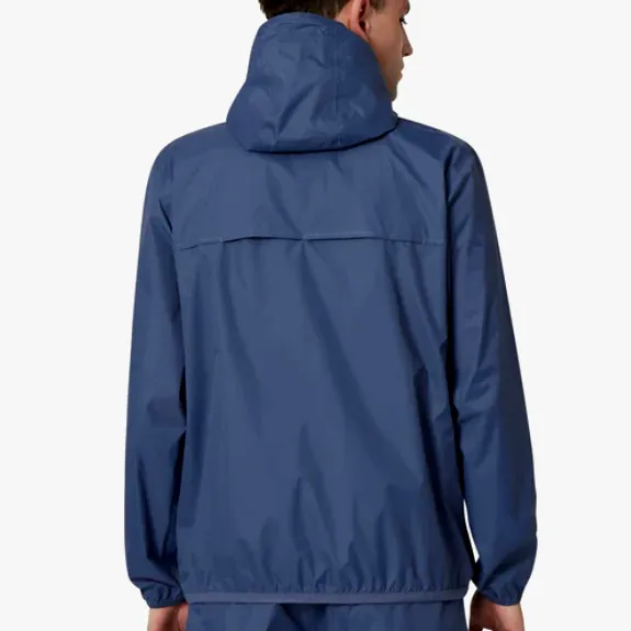 Claude Packable Unisex Rain Jacket (Blue Indigo)