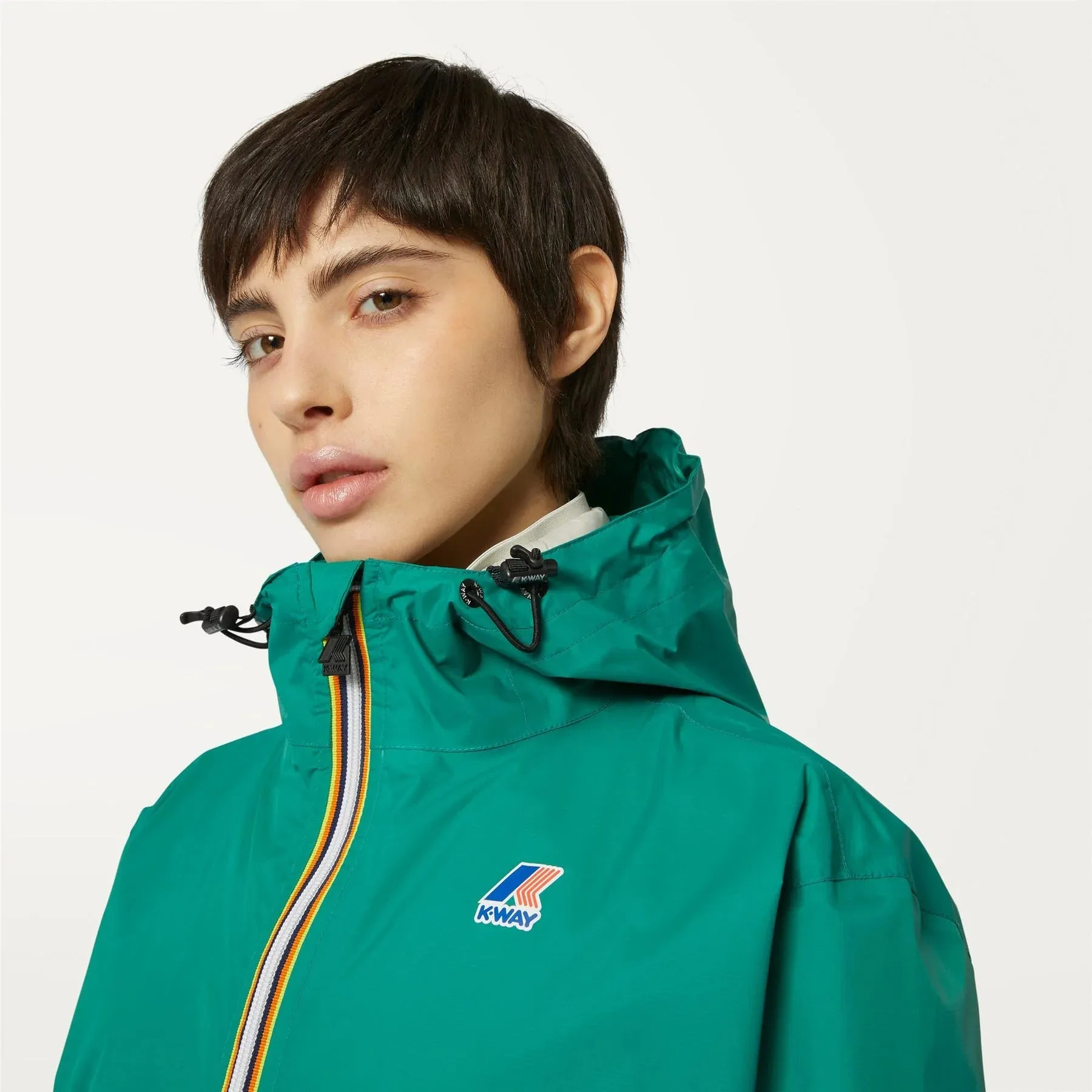 Claude Packable Unisex Rain Jacket (Green)