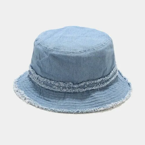 Denim Cap Summer Outdoor Leisure Visor Hat