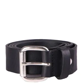 Diesel B-PROFILES - Leather Belt - Black