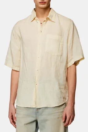 DIESEL Emil S/S Shirt - Beige