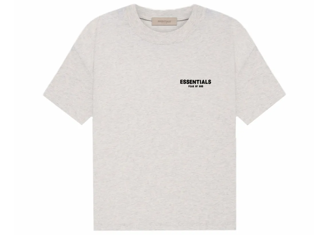 FEAR OF GOD ESSENTIALS TEE LIGHT OATMEAL (SS22)