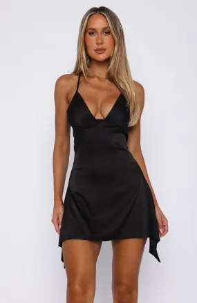 French Feeling Mini Dress Black