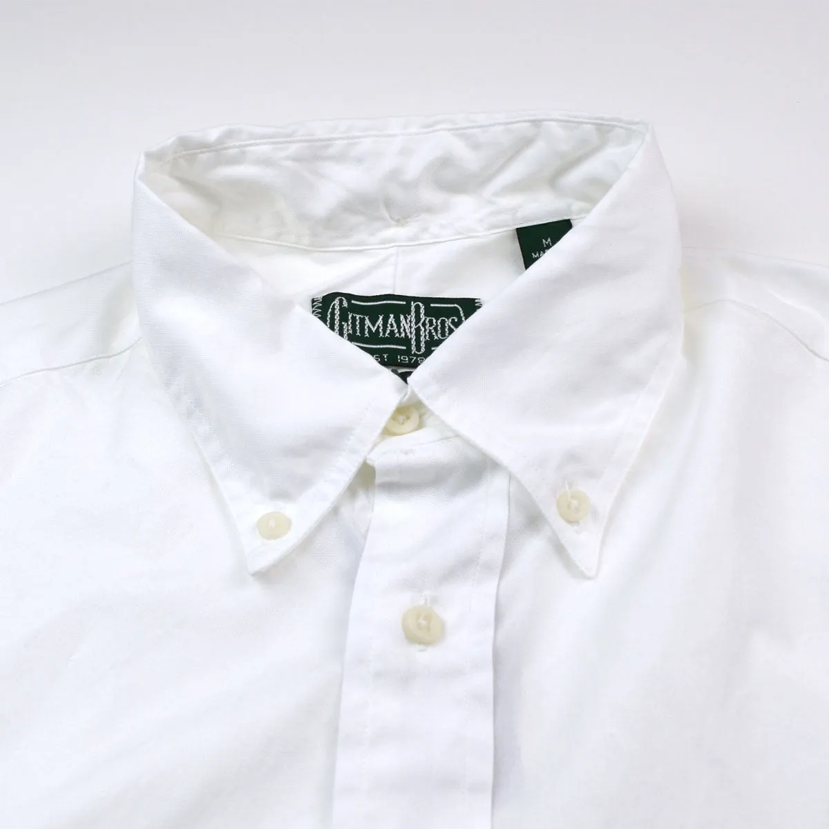 Gitman Vintage - Zephyr Summer Oxford Shirt - White