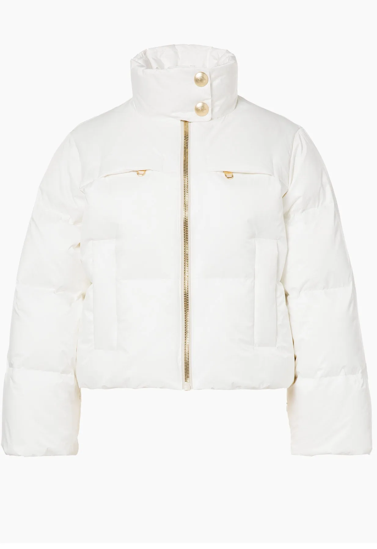 Goldbergh Queenie Down Ski Jacket in Cream