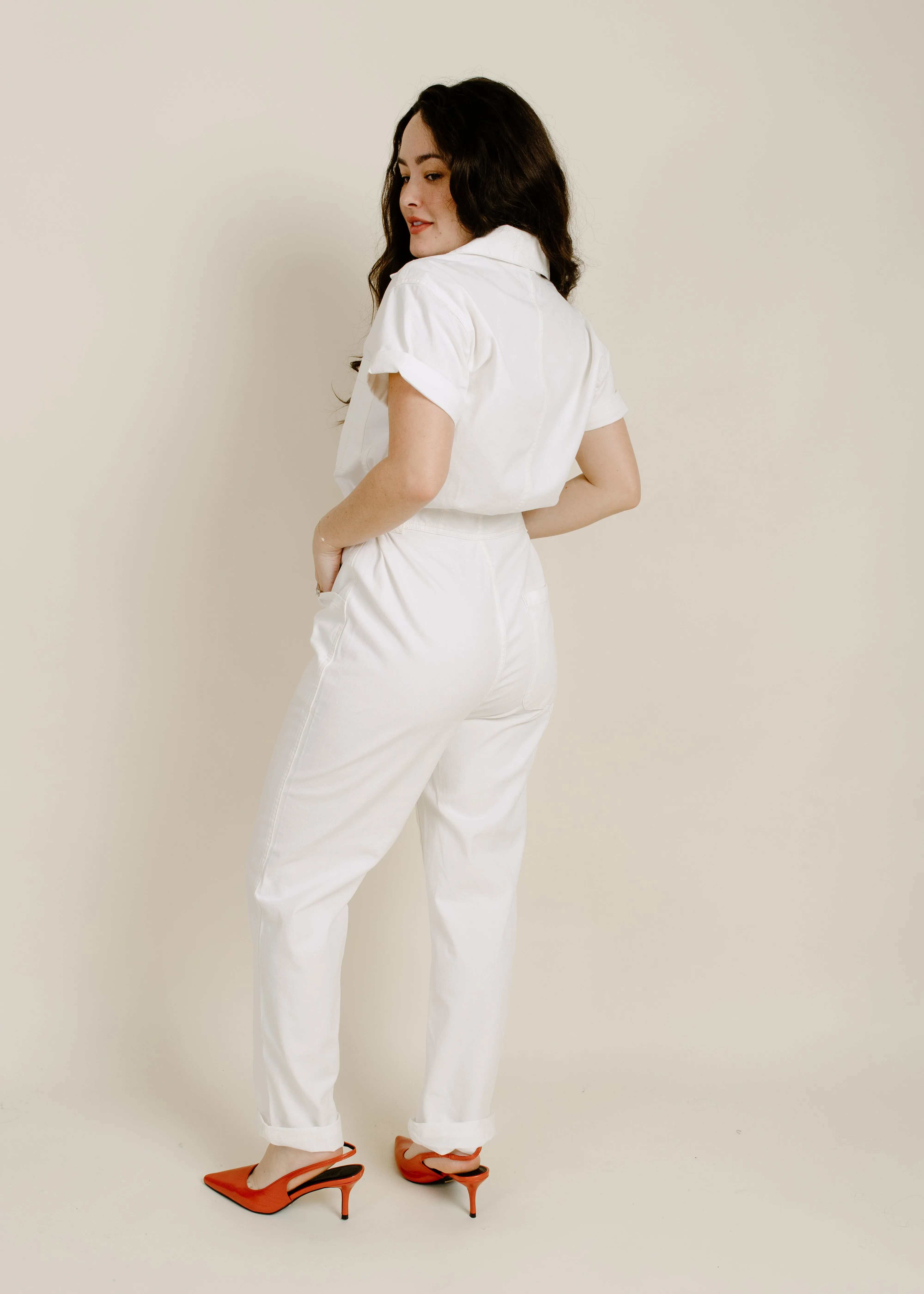 Grover Jumpsuit - Alabaster