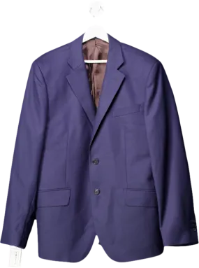 Hawkins & Shepherd Blue Single Breasted Blazer UK M/L