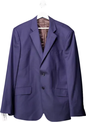 Hawkins & Shepherd Blue Tailored Blazer UK M/L