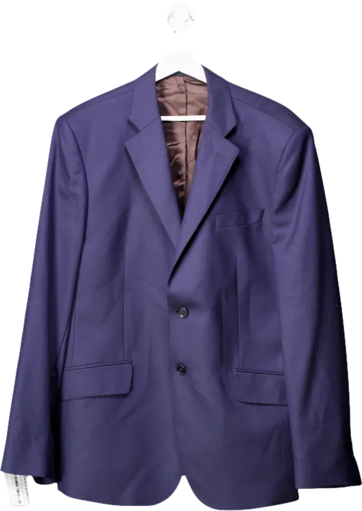 Hawkins & Shepherd Blue Tailored Blazer UK M/L