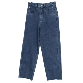 Isabel Marant_Brand New 295 Blue Dilali Crop Jeans XXS/XS