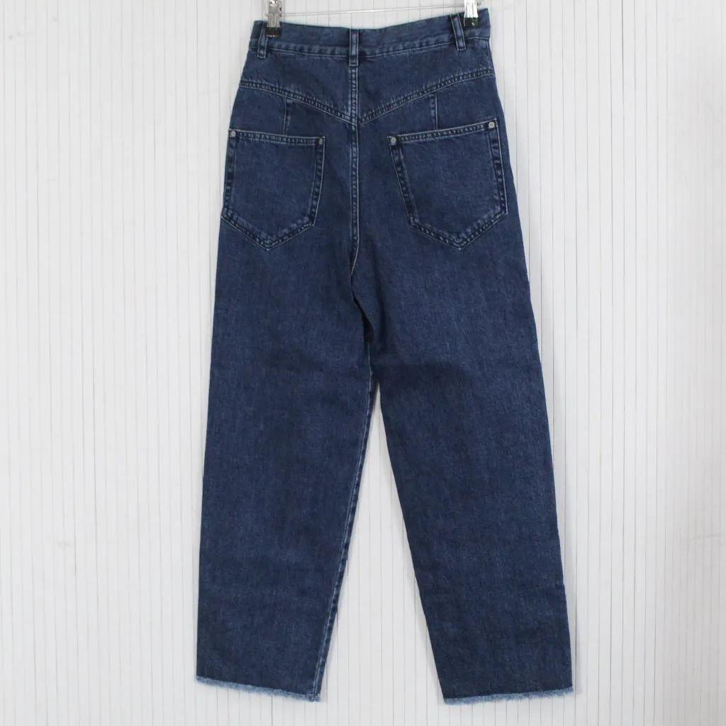 Isabel Marant_Brand New 295 Blue Dilali Crop Jeans XXS/XS