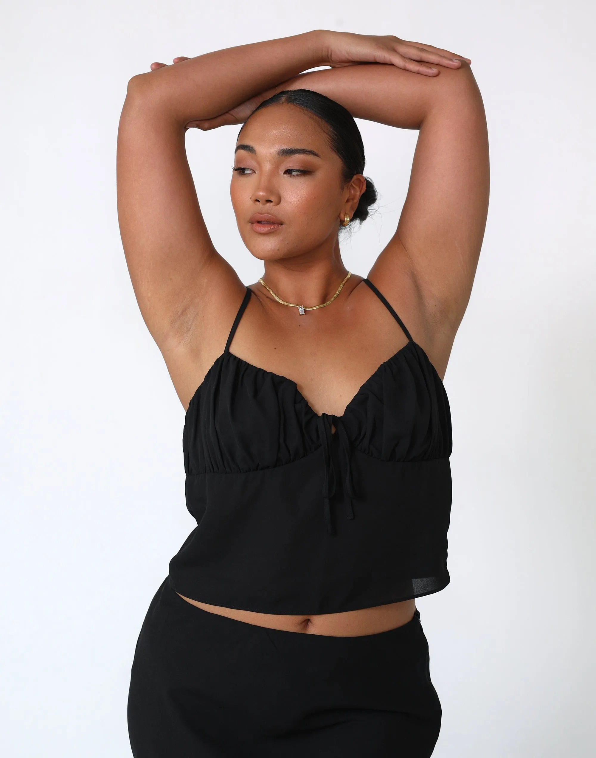 Isla Crop Top (Black)