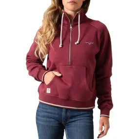 Kimes Ranch Women's Malta Cropped 1/4 Zip Sweatshirt