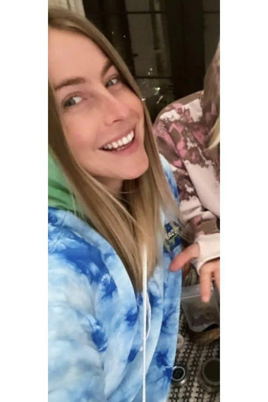 Lauren Moshi Lila World Peace Lips Hoodie as seen on Julianne Hough