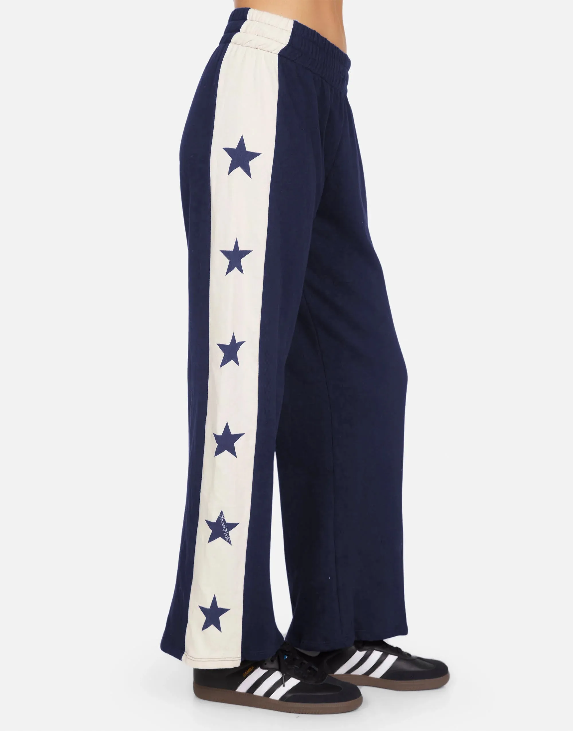 Lauren Moshi Tawny Stars Wide Leg Pants