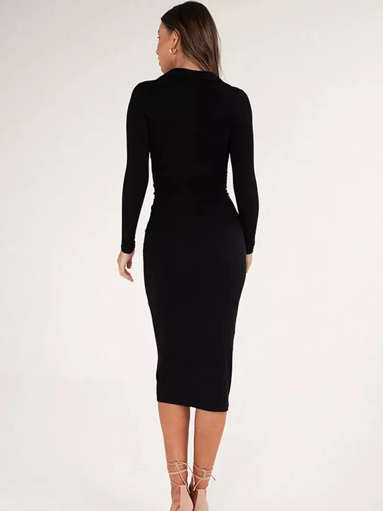 Lave Knit Midi Dress