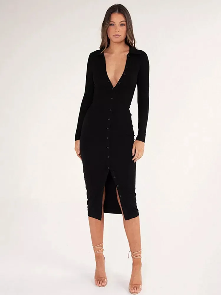 Lave Knit Midi Dress