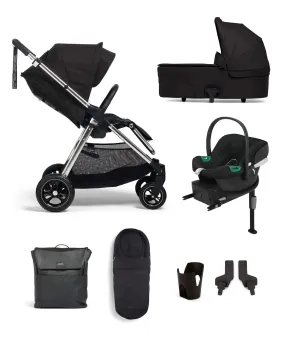 Mamas & Papas Flip XT3 Aton B2 Travel System - Slated Navy