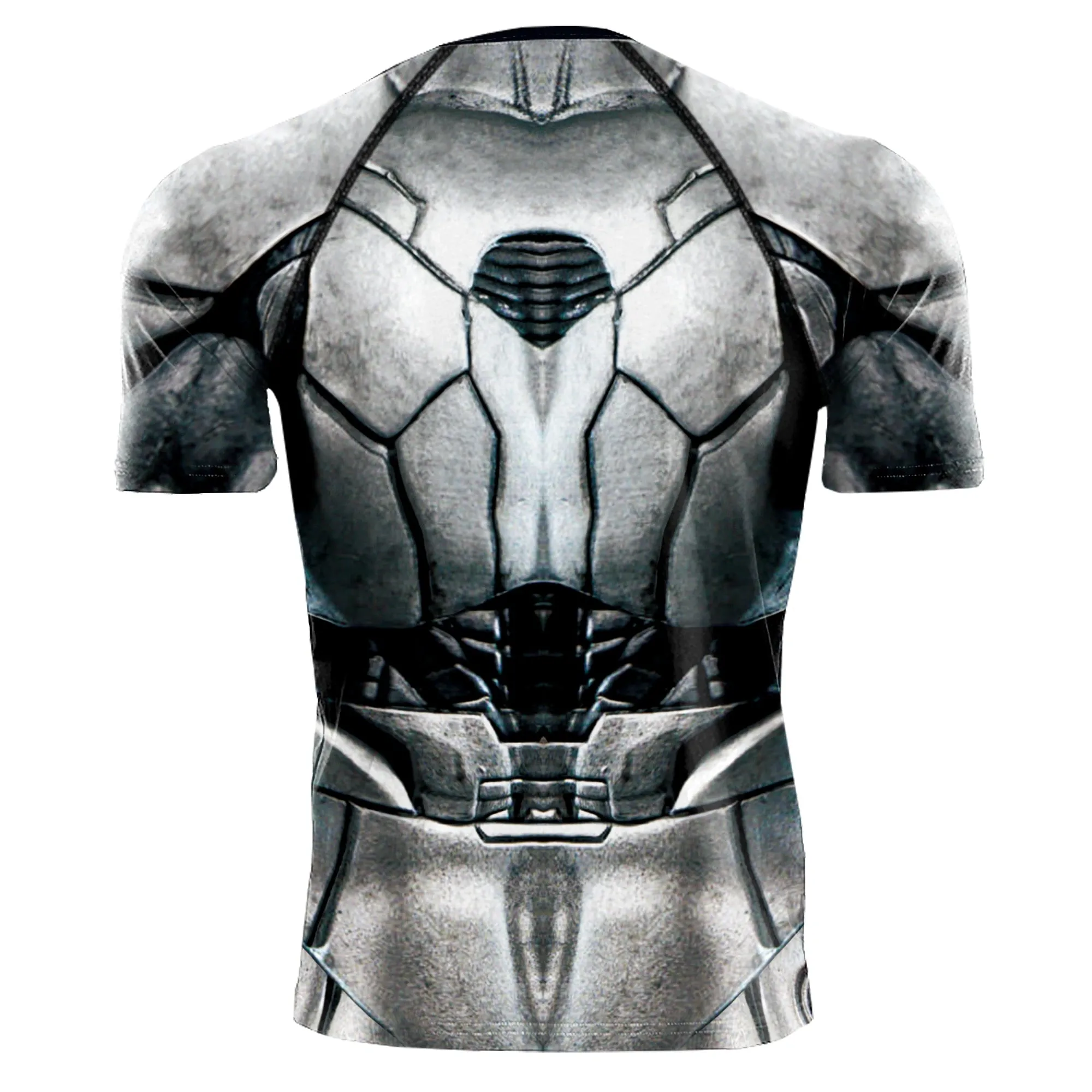 Men's 'Cyborg' Elite Short Sleeve Compression Rashguard Shirt