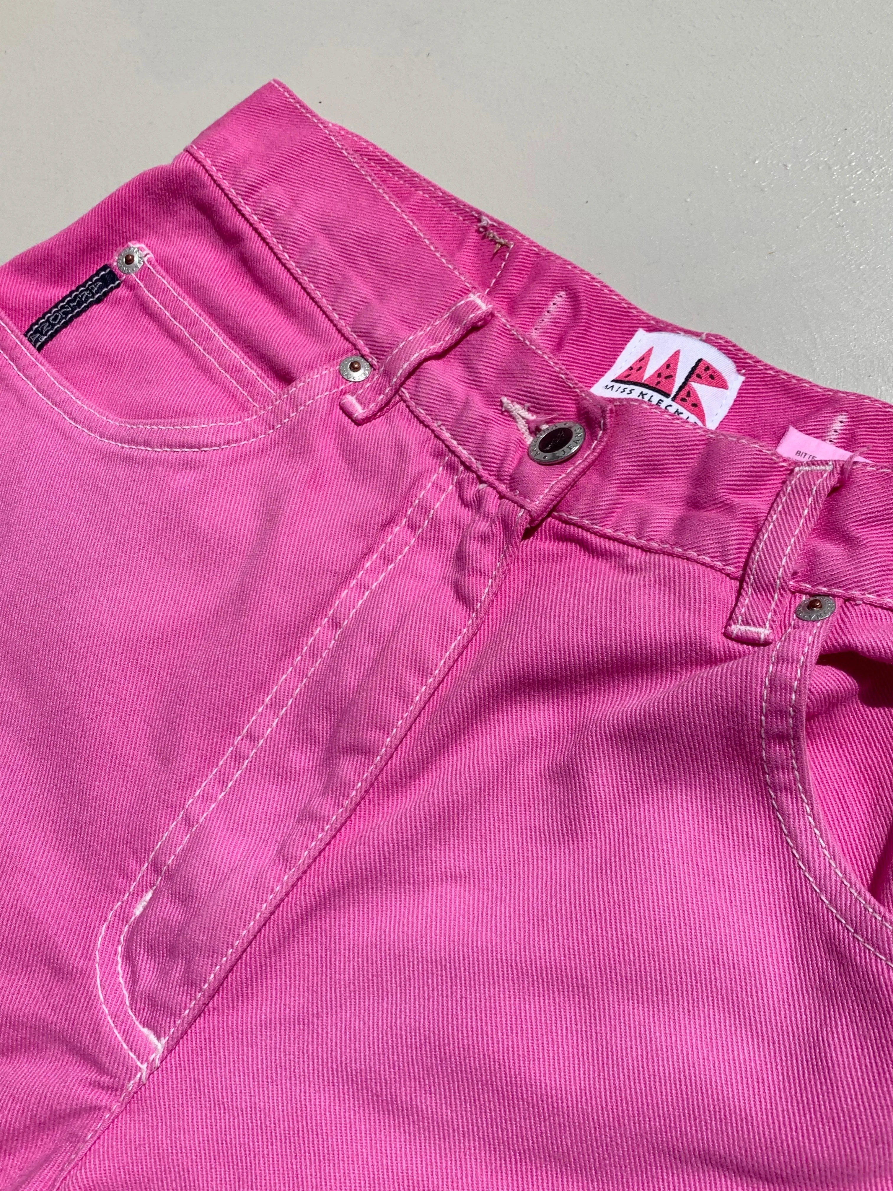 MK VINTAGE PINK DENIM JEANS talla S