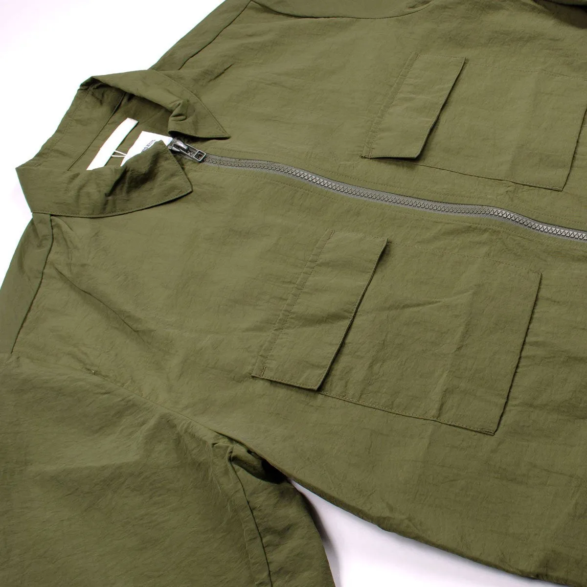 Norse Projects - Jens Zip Shirt - Ivy Green