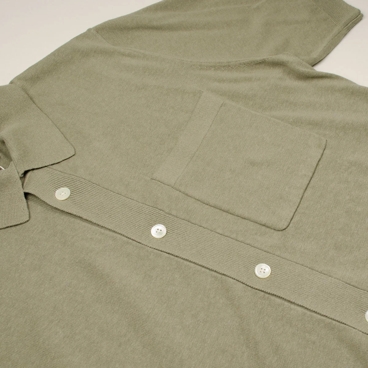 Norse Projects - Rollo Cotton Linen Shirt - Clay