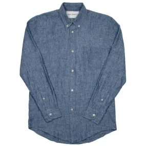 Our Legacy - 1940's Shirt - Blue Chambray