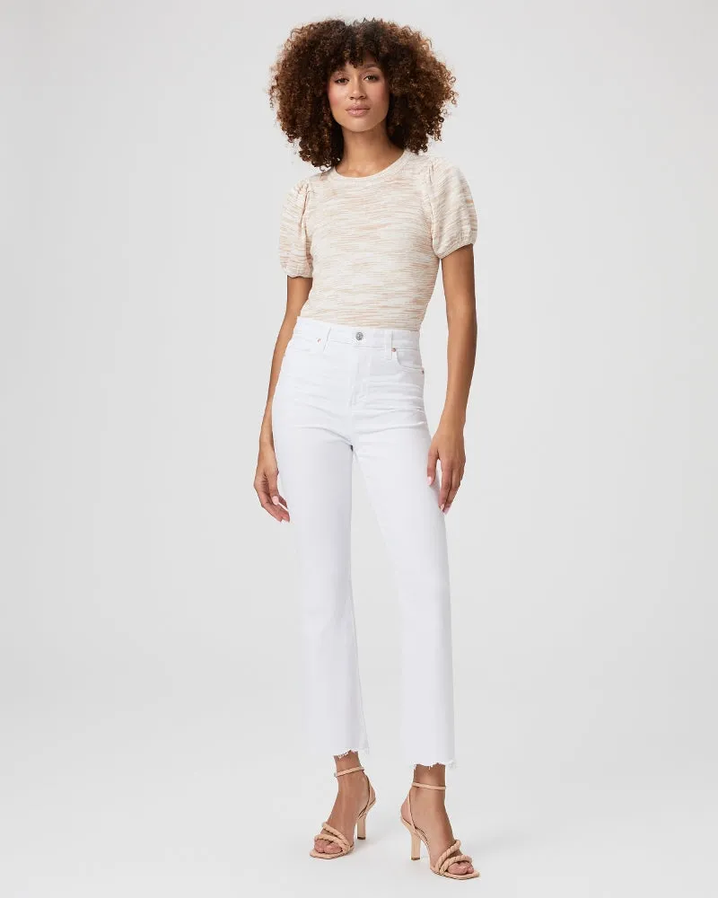 Paige Denim - Claudine - Lived in Crisp White Surfside