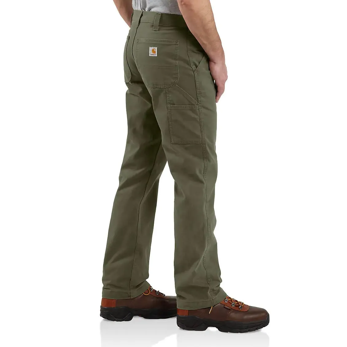 Relaxed Fit Twill Utility Work Pant