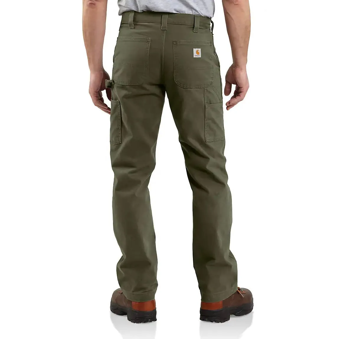 Relaxed Fit Twill Utility Work Pant