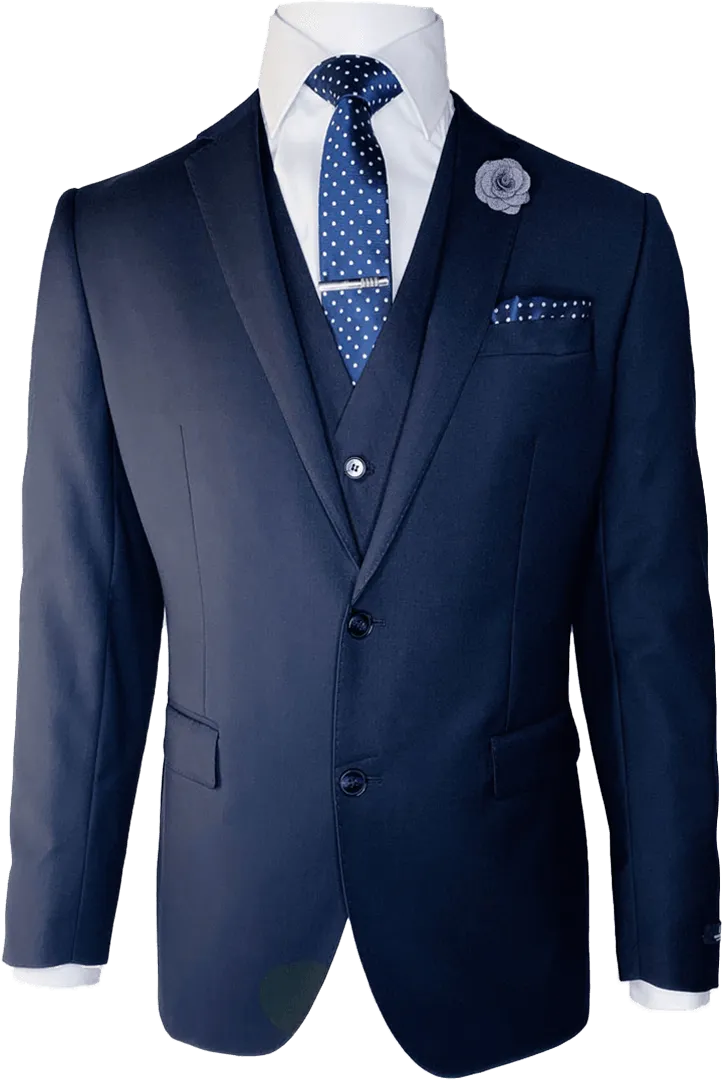 Savile Row D6 -  3 Piece 100% Pure Wool  Suit Clearance