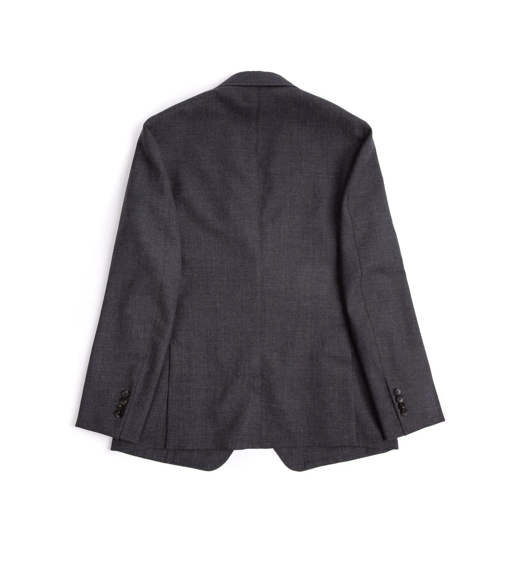 Trunk Wigmore Wool Fresco Suit Jacket: Charcoal